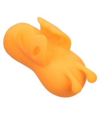 CALEXOTICS - NEON VIBES THE BUZZING VIBE ESTIMULADOR DE DEDO 10 VIBRACIONES NARANJA