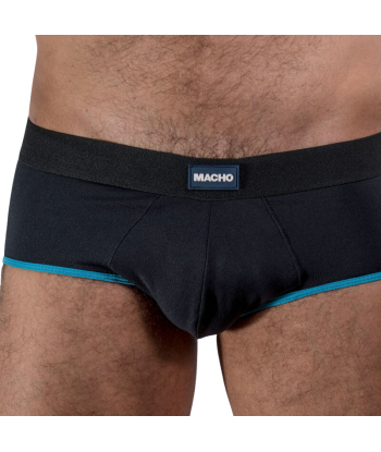MACHO - MS24B CALZONCILLO BRIEF DARK AZUL S