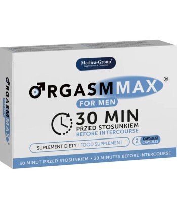 Orgasm Max For Men – Complemento Alimenticio Natural para Potenciar la Vitalidad y el Rendimiento Sexual Masculino