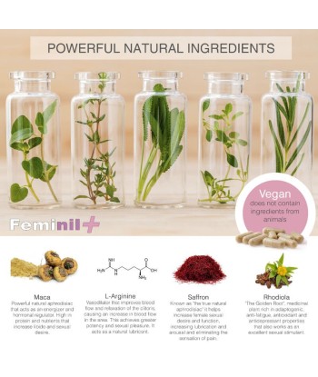 Feminil – Complemento alimenticio para la libido femenina