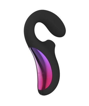 LELO - ENIGMA DOBLE ESTIMULACIÓN SUCCION MASAJEADOR NEGRO