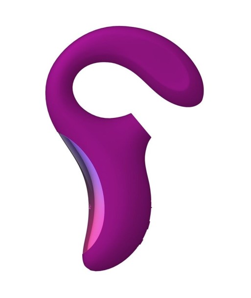 LELO - ENIGMA DOBLE ESTIMULACIÓN SUCCION MASAJEADOR MORADO