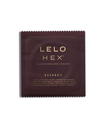 LELO HEX CONDOMS RESPECT XL 3 PACK