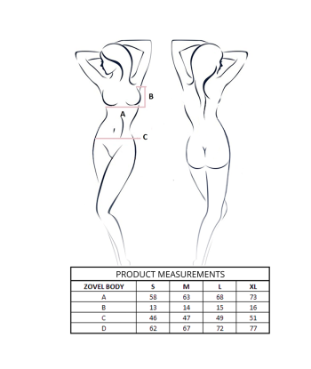 PASSION - ZOVEL BODY ROSA CLARO L-XL