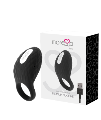 MORESSA ZAC ANILLO VIBRADOR RECARGABLE PREMIUM