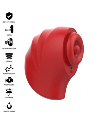 INTENSE - DONNIE ESTIMULADOR CLÍTORIS ROJO-VERDE