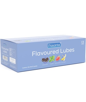 PASANTE - LUBRICANTES SABORES CAJA 144 UNIDADES 5 ML