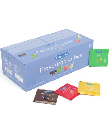 PASANTE - LUBRICANTES SABORES CAJA 144 UNIDADES 5 ML