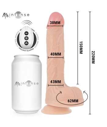 MR INTENSE - BROSNAN REALÍSTICO MULTIFUNCIÓN CON VIBRACIÓN UP AND DOWN CONTROL REMOTO 22 CM -O- 4 CM