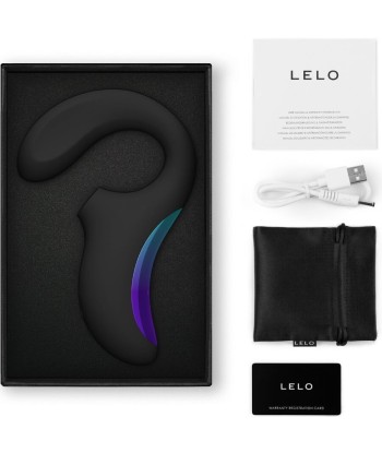 LELO - ENIGMA WAVE MASAJEADOR TRIPLE VIBRACIÓN NEGRO