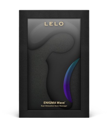 LELO - ENIGMA WAVE MASAJEADOR TRIPLE VIBRACIÓN NEGRO