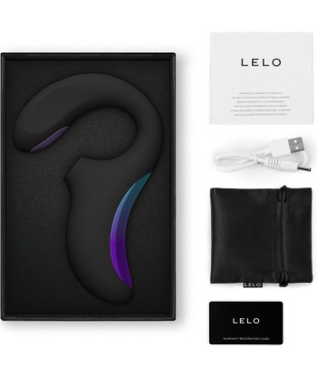 LELO - ENIGMA DOUBLE SONIC VIBRADOR PUNTO G NEGRO
