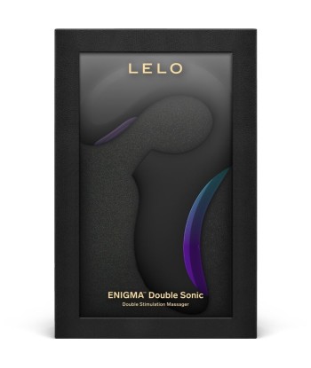 LELO - ENIGMA DOUBLE SONIC VIBRADOR PUNTO G NEGRO