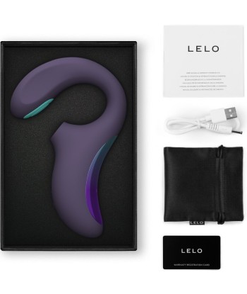 LELO - ENIGMA DOUBLE SONIC VIBRADOR PUNTO G MORADO