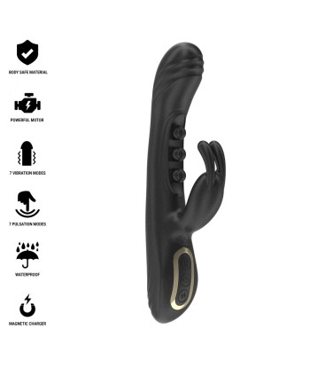 IBIZA - VIBRADOR RABBIT PERLAS CON PULSACIÓN