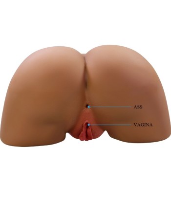 CRAZY BULL - GERIANN TRASERO FEMENINO REALISTA VIBRADOR and SUCCIONADOR CON SONIDO 5.5 KG CRAZY BULL - GERIANN TRASERO FEMENINO REALISTA VIBRADOR and SUCCIONADOR CON SONIDO 5.5 KG