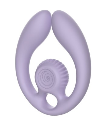 SNAIL VIBE - GIZI DÚO ESTIMULADOR DE PAREJAS CONTROL REMOTO LILA