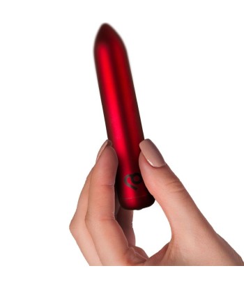 ROCKS-OFF - BALA VIBRADORA RECARGABLE ROJA