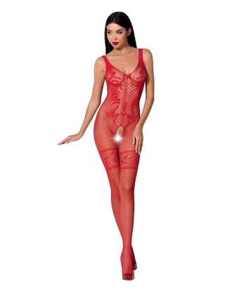 PASSION - WOMAN BS069 BODYSTOCKING ROJO TALLA ÚNICA