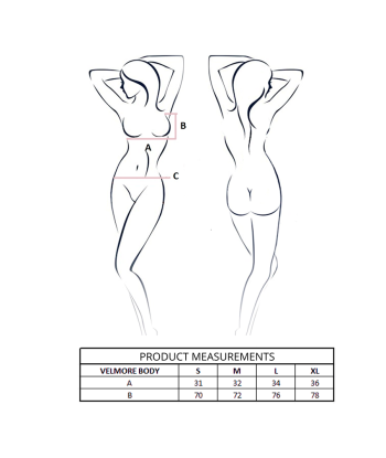 PASSION - VELMORE BODY NEGRO L-XL