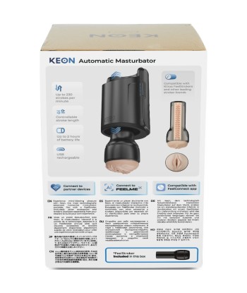 KIIROO - KEON WIFI COMBO MASTURBADOR AUTOMÁTICO FEEL STROKER