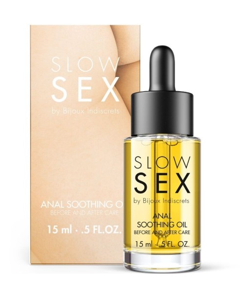 BIJOUX INDISCRETS - SLOW SEX ACEITE ANAL CALMANTE 15 ML