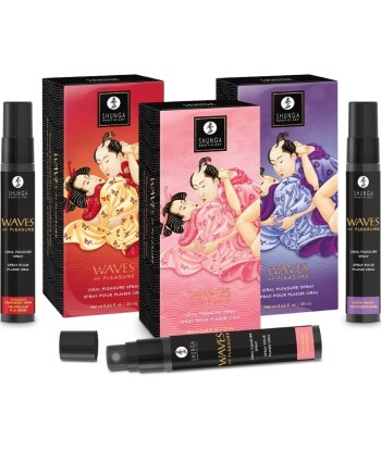 SHUNGA - WAVES PLEASURE SPRAY ORAL SEDUCTOR FRUTAS EXÓTICAS 20 ML