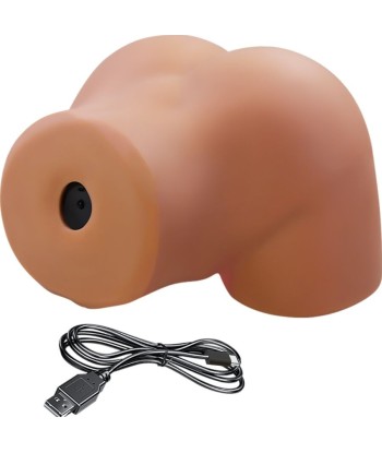 CRAZY BULL - ILANA TRASERO FEMENINO REALISTA VIBRADOR and SUCCIONADOR CON SONIDO 6.8 KG