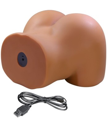 CRAZY BULL - WENDY TRASERO FEMENINO REALISTA VIBRADOR and SUCCIONADOR CON SONIDO 11 KG