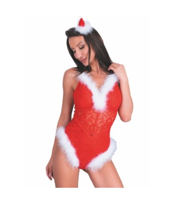 LIVCO CORSETTI FASHION - NAUGHTY SANTA LC 90706 BODY NAVIDEÑO S-M