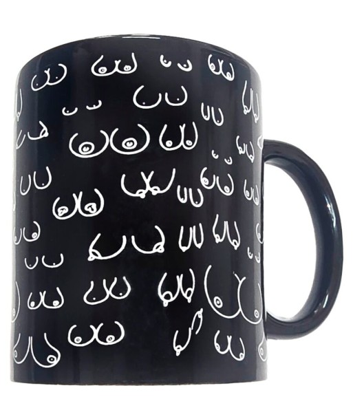 DIABLO PICANTE - TAZA NEGRA TETAS 370 ML