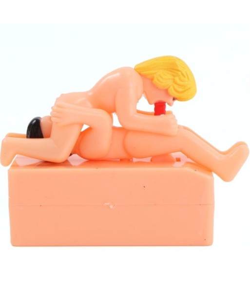 DIABLO PICANTE - MUÑECO BROMA POSTURA SEXUAL 69 CON CUERDA