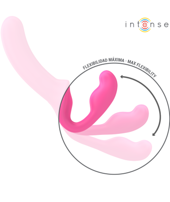 INTENSE - AMY VIBRADOR DOBLE 20 CM ROSA CONTROL REMOTO