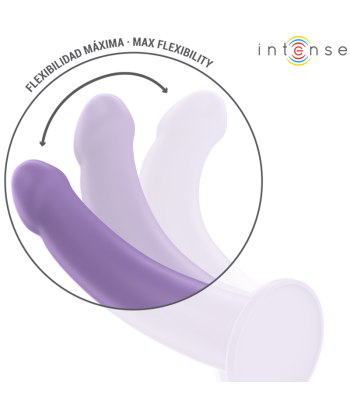 INTENSE - EDDIE VIBRADOR 17,5 CM 10 VIBRACIONES MORADO CONTROL REMOTO
