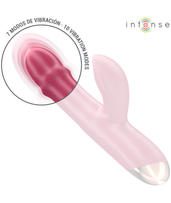 INTENSE - CHLOE VIBRADOR MULTIFUNCIÓN 3 EN 1 ROJO