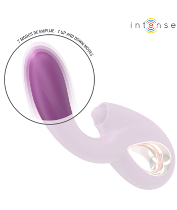 INTENSE - LALI VIBRADOR PUNTO G MULTIFUNCIÓN ESTIMULACIÓN and EMPUJE and VIBRACIÓN MORADO