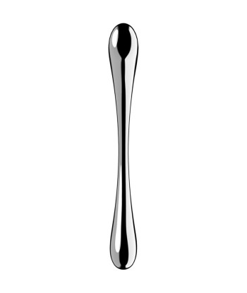 SATISFYER - COSMIC CREST 1 DILDO ACERO INOXIDABLE DOBLE USO