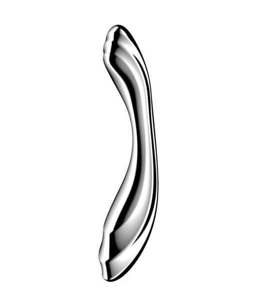 SATISFYER - PURE GRAVITY 2 DILDO ACERO INOXIDABLE DOBLE USO