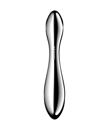 SATISFYER - PURE GRAVITY 2 DILDO ACERO INOXIDABLE DOBLE USO