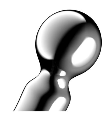 SATISFYER - STAR FORCE 2 DILDO ACERO INOXIDABLE DOBLE USO