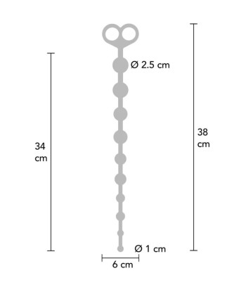 TOYJOY - BOLAS ANALES FLEXIBLES