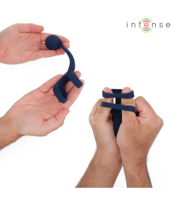 INTENSE - TYSON ANILLO POTENCIADOR CON CARACOL VIBRADOR Ø 3,2 CM