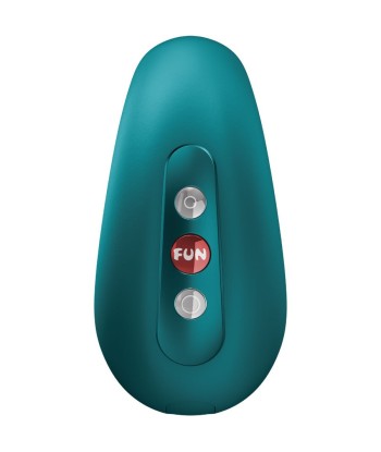 FUN FACTORY - CHERIE DOBLE VIBRADOR AIR PULSE VERDE