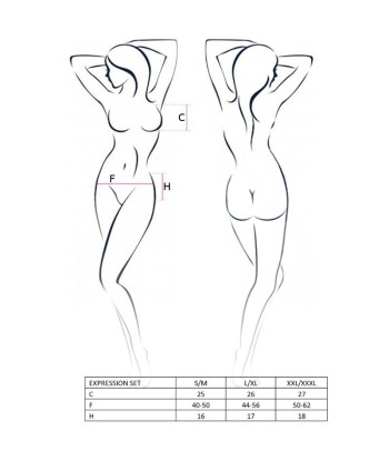 PASSION - WOMAN EXPRESSION SET TALLA L-XL FETISH