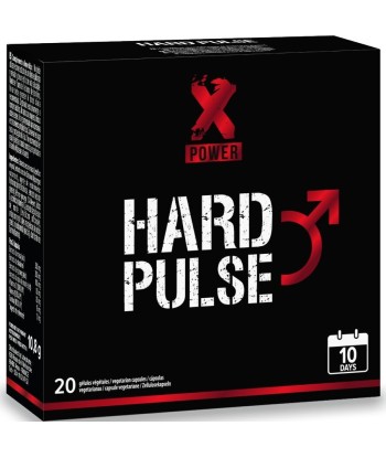 XPOWER - HARD PULSE TRATAMIENTO EXPRÉS 10 DÍAS ERECCIÓN Y RESISTENCIA 20 CÁPSULAS