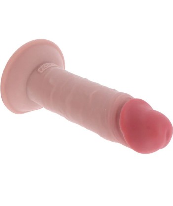 GET REAL - DILDO DELUXE DONG GRUESO DE DOBLE DENSIDAD TPE 20 CM