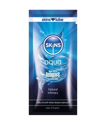 SKINS - AQUA LUBRICANTE BASE DE AGUA MONODOSIS 5 ML