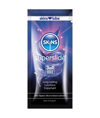 SKINS - SUPERSLIDE LUBRICANTE BASE DE SILICONA MONODOSIS 5 ML