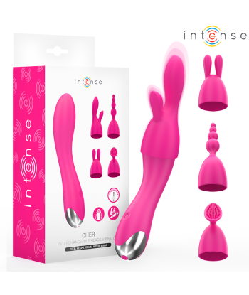 INTENSE - CHER VIBRADOR 20 PATRONES CON CABEZALES INTERCAMBIABLES