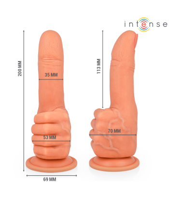INTENSE - BENDER ESTIMULADOR PUNTO·G MANO FLEXIBLE 11,3 CM